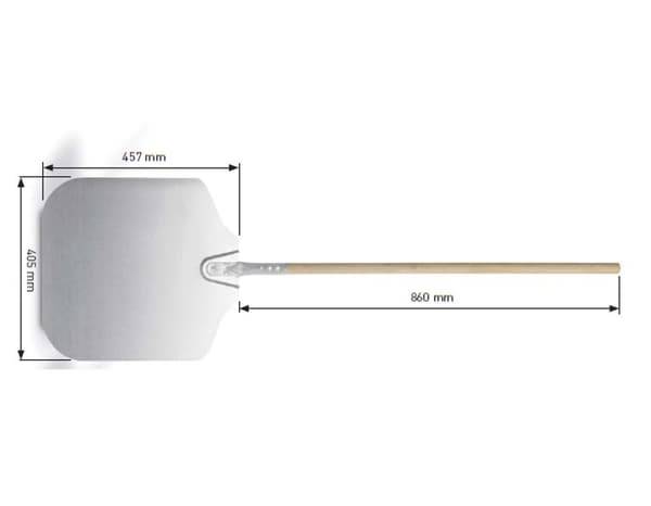 Pizzaugnsskyffel 1320 mm - Hendi 617861