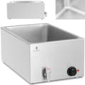 Pikkukuva 1 / 5: Bain-marie sähkölämmitin hanalla GN 1/1 600 W konteille