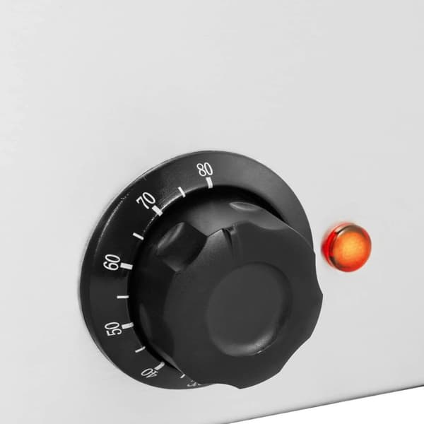 Bain-marie elvarmer 6 x GN 1/6 640 W