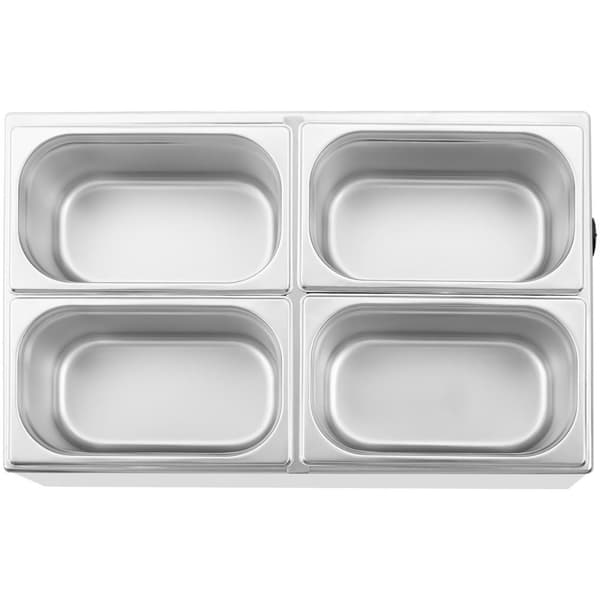 Bain marie elvarmer 4 x GN 1/4 640 W