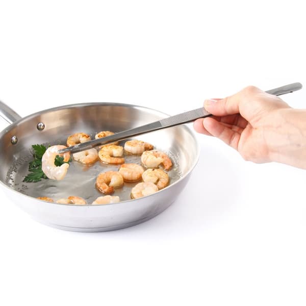 Cateringpincet i rustfrit stål 300 mm - Hendi 680018