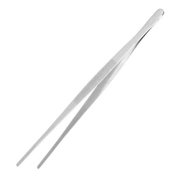 Cateringpincet i rustfrit stål 300 mm - Hendi 680018