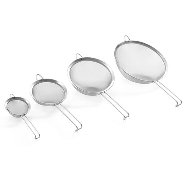 Tiheä seula, ruostumattomasta teräksestä valmistettu keittiösiivilä siivilöintiä varten, halkaisija. 150 mm - Hendi 638507
