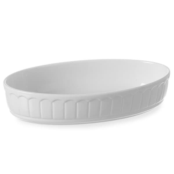 RUSTICA oval bradepande i porcelæn 245x145x55 mm - Hendi 786338