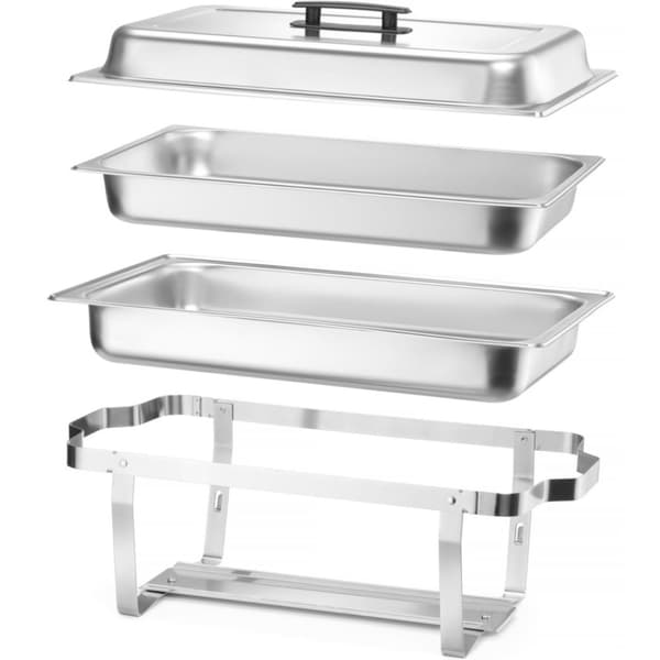 Buffet bain-marie madvarmer til pasta GN 1/1 STÅL - SÆT med 4 stk.