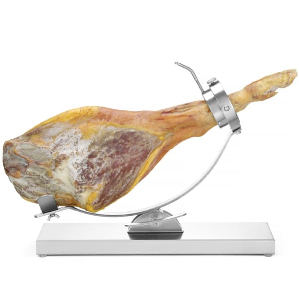 Teline jamon serrano -kinkun kypsytykseen, teräs, 595 x 215 x 300 mm