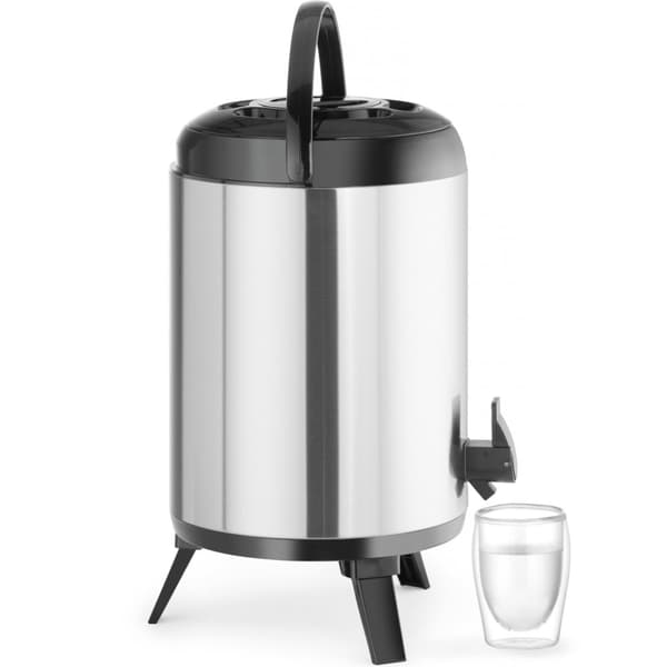 Catering termospullo, lämpösäiliö hanalla kuumalle ja kylmälle vedelle, 10 l