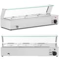 Pikkukuva 1 / 6: Bain-marie-ruoanlämmitin lämmitysbuffet kannella 3 x GN 1/2 2000 W