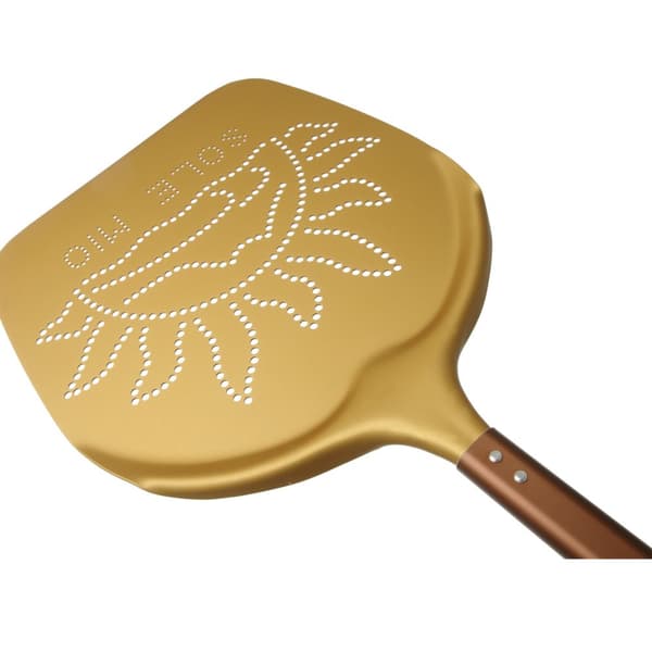 Perforerad pizzaugnsskyffel i aluminium Sula Mio 330x1700mm Lilly Codroipo Hendi 617830