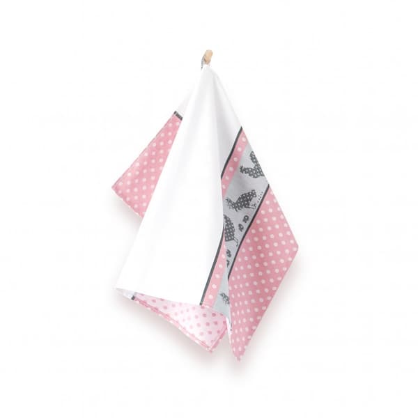 Folkköksduk 50x70 rosa