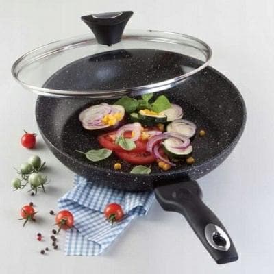 TIROSS MARMOR STEKPANA MED LOCK 26cm TS-1255P