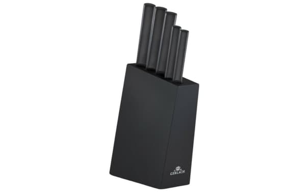 GERLACH.KNIVBLOCKSET 5 st. AMBIENTE SVART