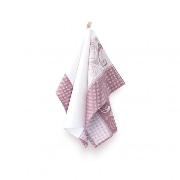 Ankara køkkenklud 50x70 pink