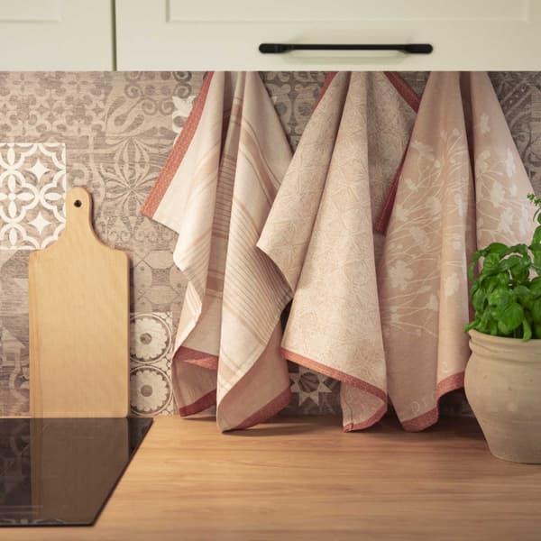Provence Clasique køkkenklud 50x70 pink