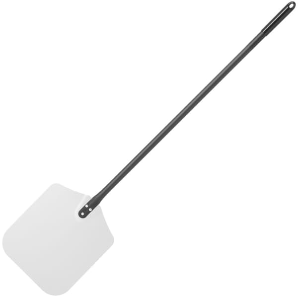 Firkantet skovl af aluminium, bakke til udtagning af pizza fra ovnen, 305 x 1320 mm - Hendi 617113