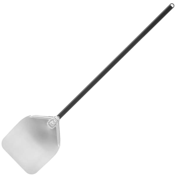 Firkantet bakkeskovl i rustfrit stål til udtagning af pizza fra ovnen, 305 x 1320 mm - Hendi 617175