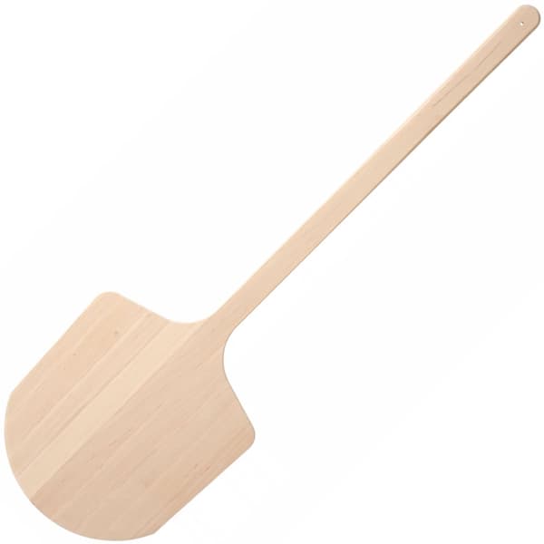 Träskyffel för att ta ut pizza och bröd ur ugnen, bredd 300 mm, längd 1100 mm - Hendi 617212
