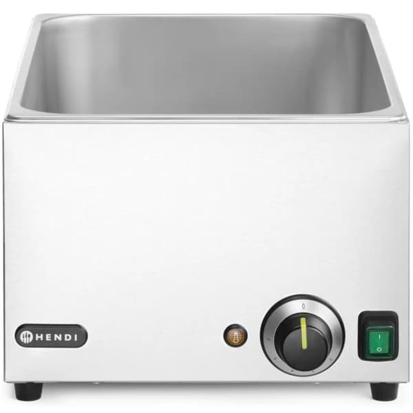 Bain marie madvarmer 3x GN 1/3 100 mm med låg 1000 W