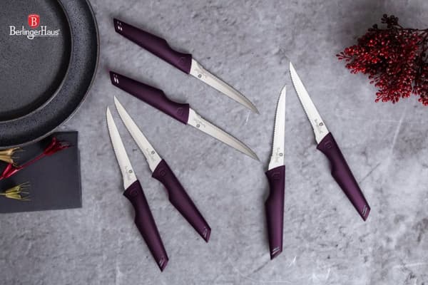 S?T B?F ELLER PIZZA KNIVE 6 EL. BERLINGER HAUS LILLA ECLIPSE BH-2789