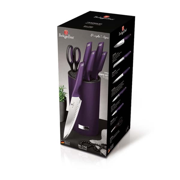 VEITSILOKKUSETTI 7-OSAINEN BERLINGER HAUS PURPLE ECLIPSE BH-2798