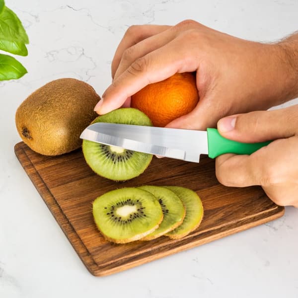Grön frukt och grönsakskniv