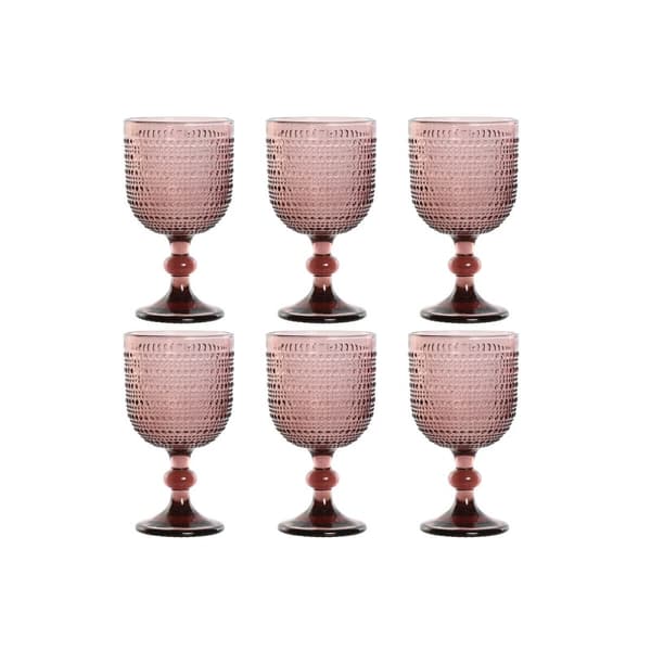 Glasset Home ESPRIT Rosa Glas 325 ml (6 antal)