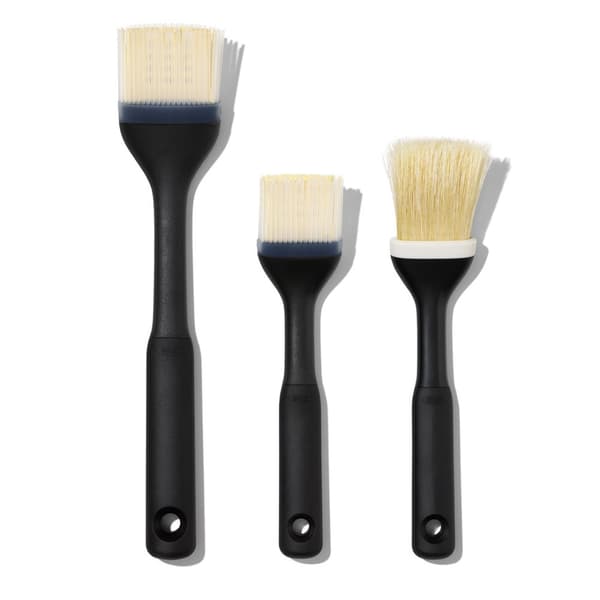 OXO-Sort silikone køkkenbørste, Good Grips