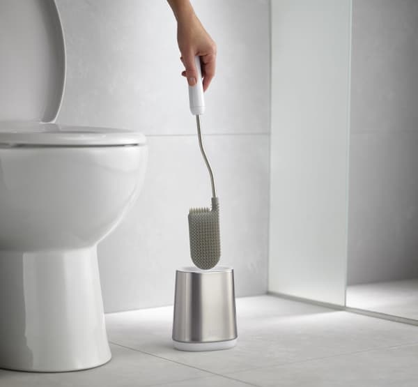 JJ-Flex Lite toiletbørste i stål