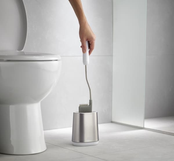 JJ-Flex Lite toiletbørste i stål