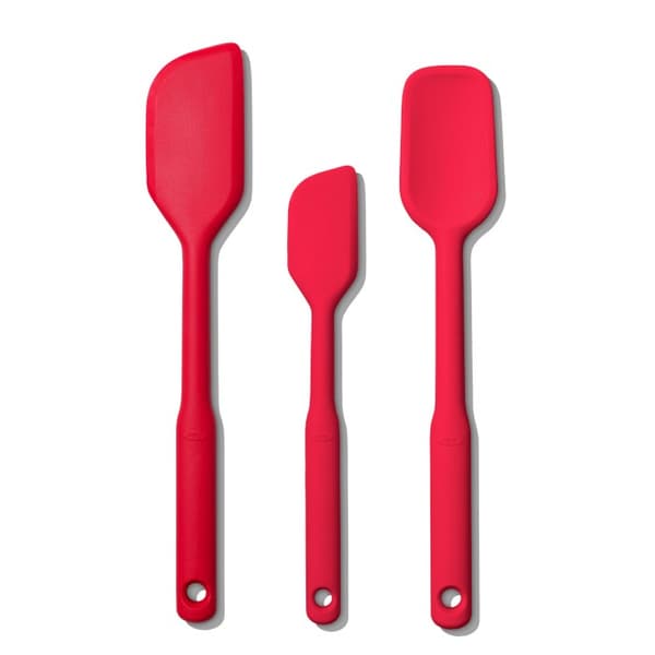 OXO-Silicon spatel M röd, Bra grepp