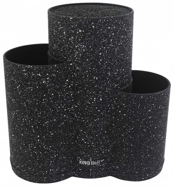 TRIPLE STANDBLOCK FÖR KNIVAR OCH redskap KINGHOFF KH-1561