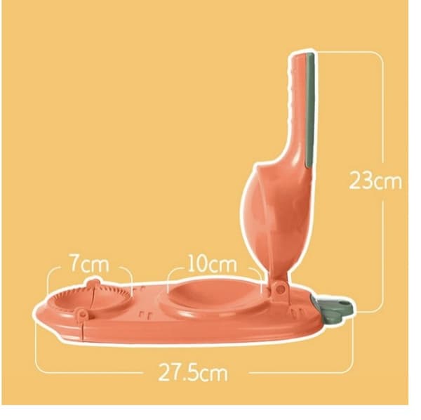 Skimmelsvamp, Dumpling Maker Machine 2in1 - Gul