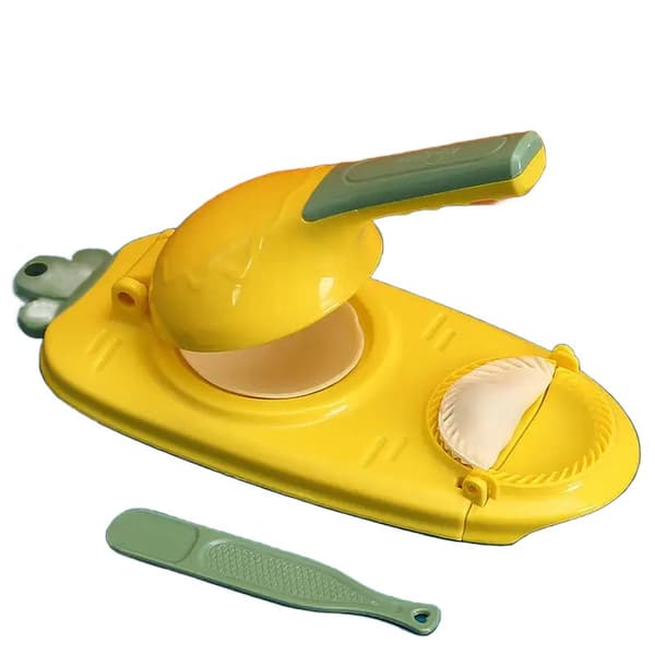 Skimmelsvamp, Dumpling Maker Machine 2in1 - Gul