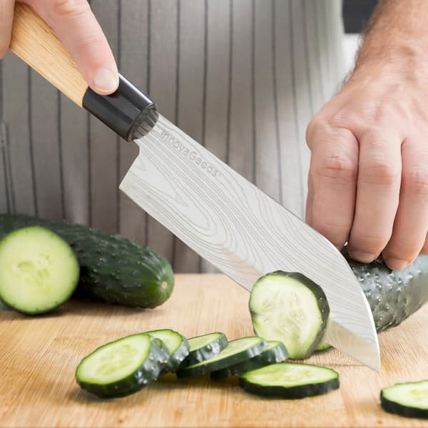 Knivesæt i æske InnovaGoods Damas Q 3 stk. RUSTFRI STÅL klinger