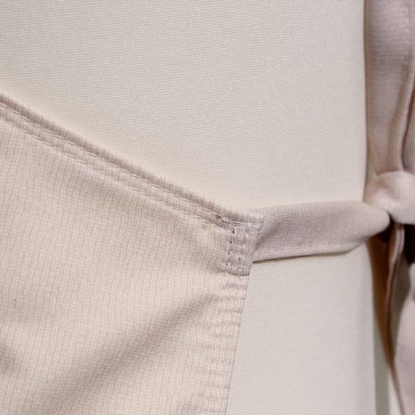 Köksförkläde folk Krzczonów kors beige
