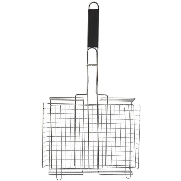 Låsbar stålgrillrist 61x32 cm