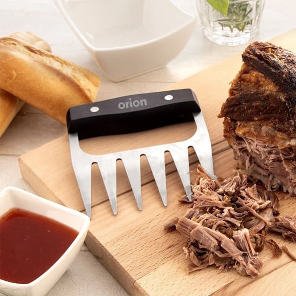 Stålköttsryckande gafflar, 2 st.