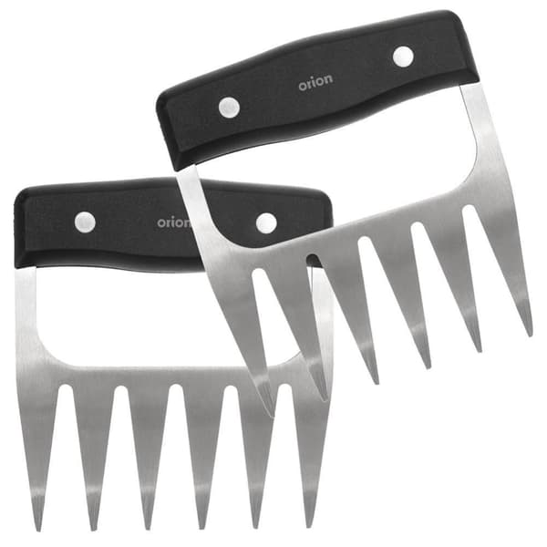 Stålköttsryckande gafflar, 2 st.