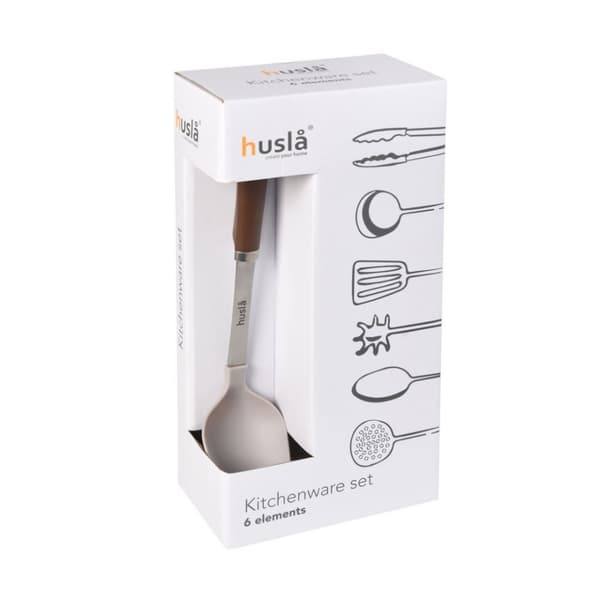 SET MED 6 KÖKSREDSKAP HUSLA 73960