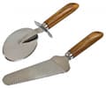 Miniatyrbillede 1 af 3: PIZZA SÆT SPATEL OG KNIV KASSEL 93570