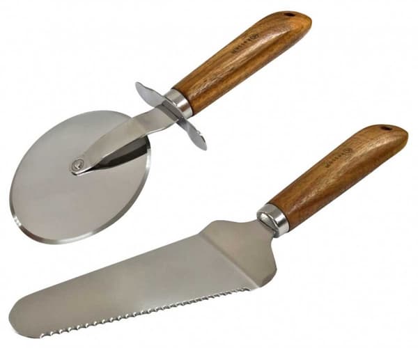 PIZZA SÆT SPATEL OG KNIV KASSEL 93570