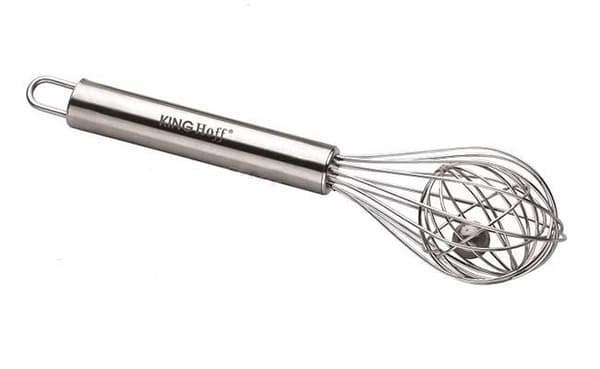 STÅL KØKKEN WHISKER MED KUGLE KINGHOFF KH-3179