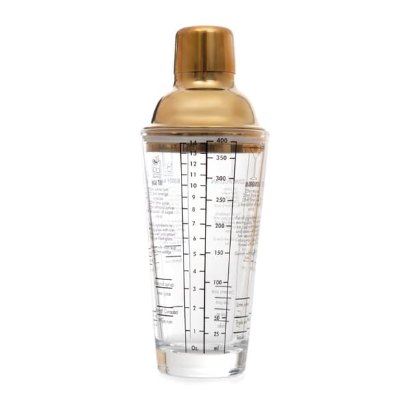 Shaker | ALCOLE | med guldlåg | 0,4 l | 999639