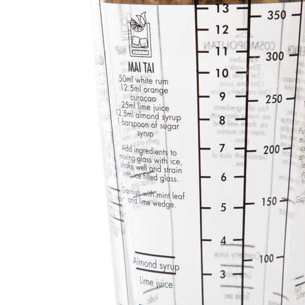 Shaker | ALCOLE | med guldlåg | 0,4 l | 999639