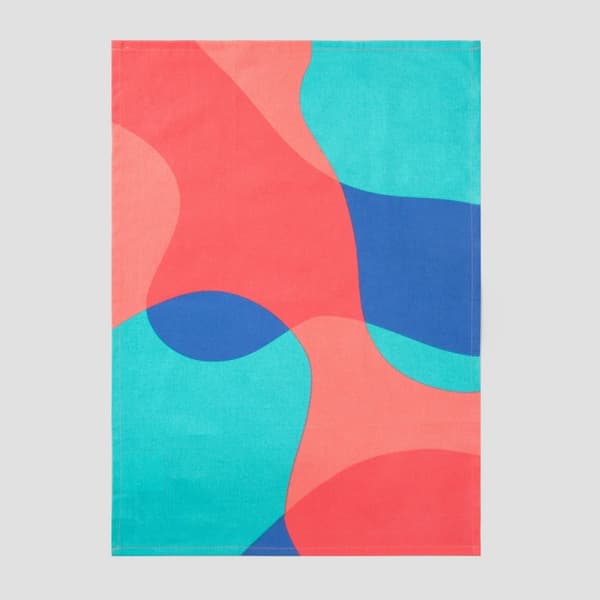 Uppsättning kökshanddukar | FÄRG FIESTA | i ett färgglatt mönster | 2*45x65cm | 738890
