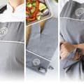 Pikkukuva 2 / 3: Masterchef Earth Esiliina ja uunikintaat - Tunnettu MasterChef Suomesta