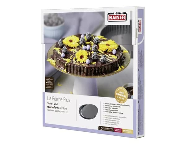 TART-MUOTTI IRROTTAVALLA POHJALLA 28 CM KAISER LA FORME PLUS