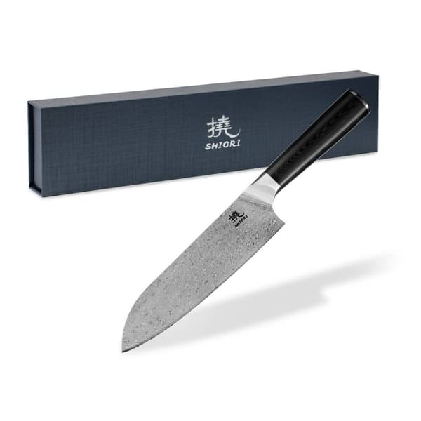 Shiori 撓 Yasashi-sa Santoku - en universel, multifunktionel kokkekniv