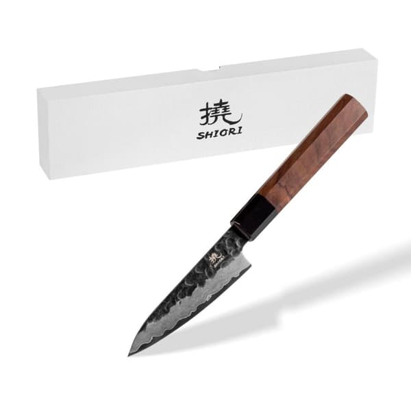 Shiori 撓 Mitsuki Shōto - en skalkniv gjord av trelagers stål