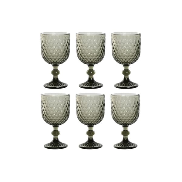 Glasset Home ESPRIT Grå Glas 325 ml (6 antal)